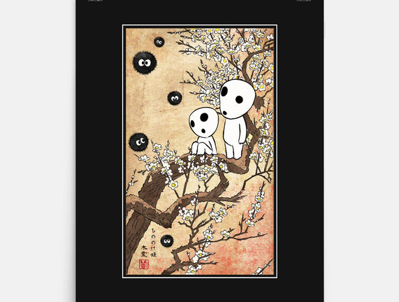 Tree Spirits Meet The Soot Sprites