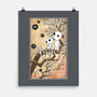 Tree Spirits Meet The Soot Sprites-None-Matte-Poster-DrMonekers