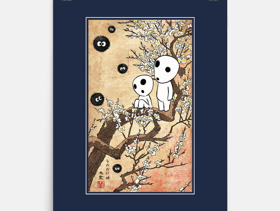 Tree Spirits Meet The Soot Sprites
