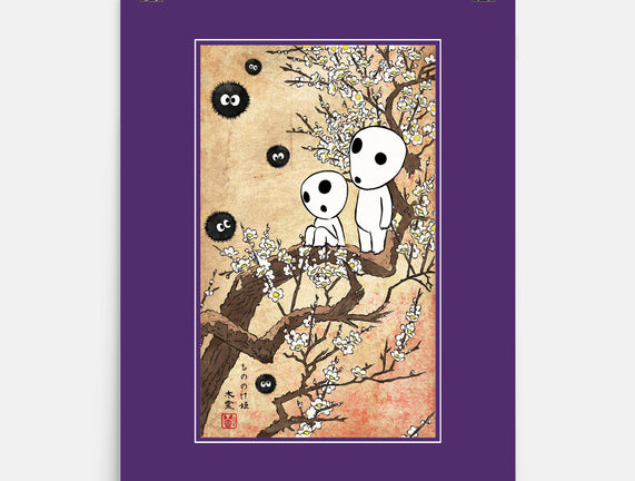 Tree Spirits Meet The Soot Sprites