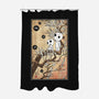 Tree Spirits Meet The Soot Sprites-None-Polyester-Shower Curtain-DrMonekers