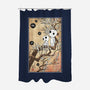 Tree Spirits Meet The Soot Sprites-None-Polyester-Shower Curtain-DrMonekers