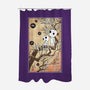 Tree Spirits Meet The Soot Sprites-None-Polyester-Shower Curtain-DrMonekers