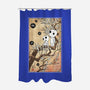 Tree Spirits Meet The Soot Sprites-None-Polyester-Shower Curtain-DrMonekers