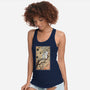 Tree Spirits Meet The Soot Sprites-Womens-Racerback-Tank-DrMonekers