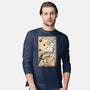 Tree Spirits Meet The Soot Sprites-Mens-Long Sleeved-Tee-DrMonekers