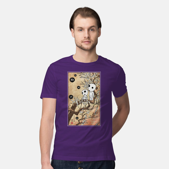 Tree Spirits Meet The Soot Sprites-Mens-Premium-Tee-DrMonekers