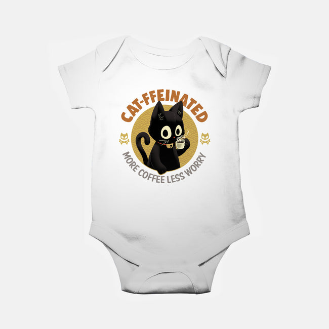 More Coffees Less Worry-Baby-Basic-Onesie-Angoes25