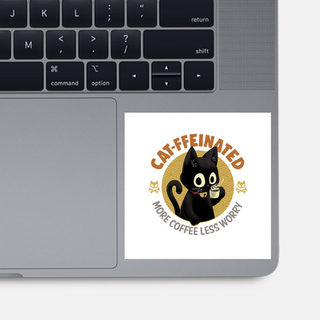More Coffees Less Worry-None-Glossy-Sticker-Angoes25