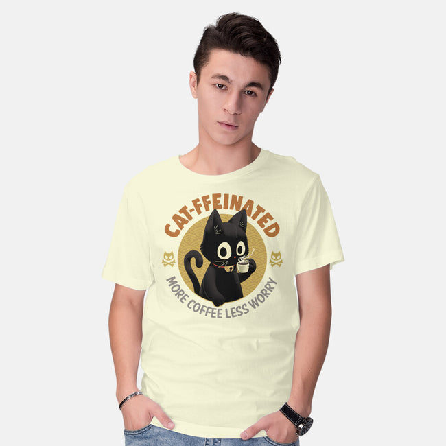 More Coffees Less Worry-Mens-Basic-Tee-Angoes25