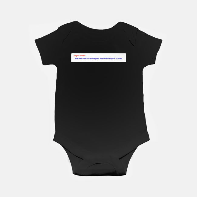 Did You Mean-Baby-Basic-Onesie-rocketman_art