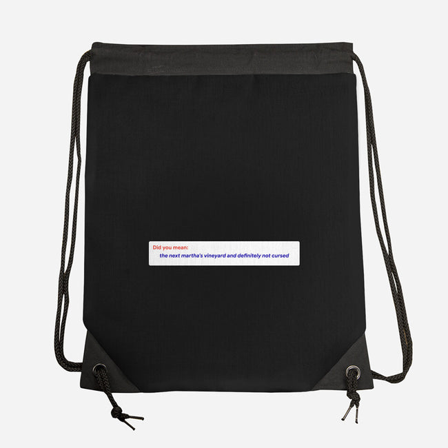 Did You Mean-None-Drawstring-Bag-rocketman_art