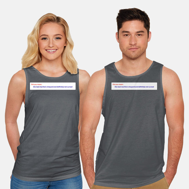 Did You Mean-Unisex-Basic-Tank-rocketman_art