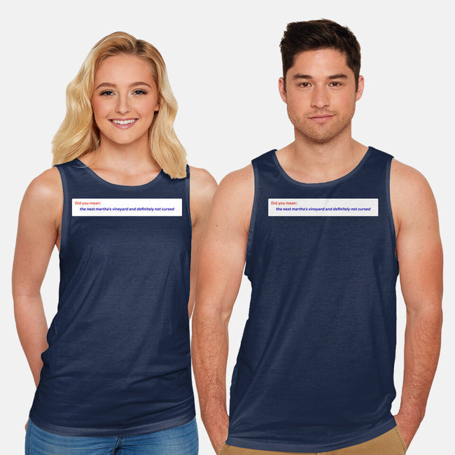 Did You Mean-Unisex-Basic-Tank-rocketman_art