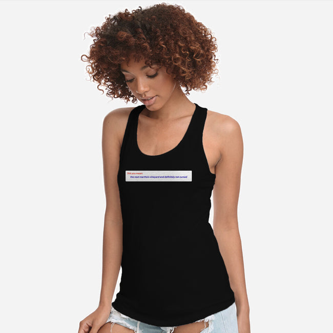Did You Mean-Womens-Racerback-Tank-rocketman_art