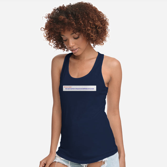 Did You Mean-Womens-Racerback-Tank-rocketman_art