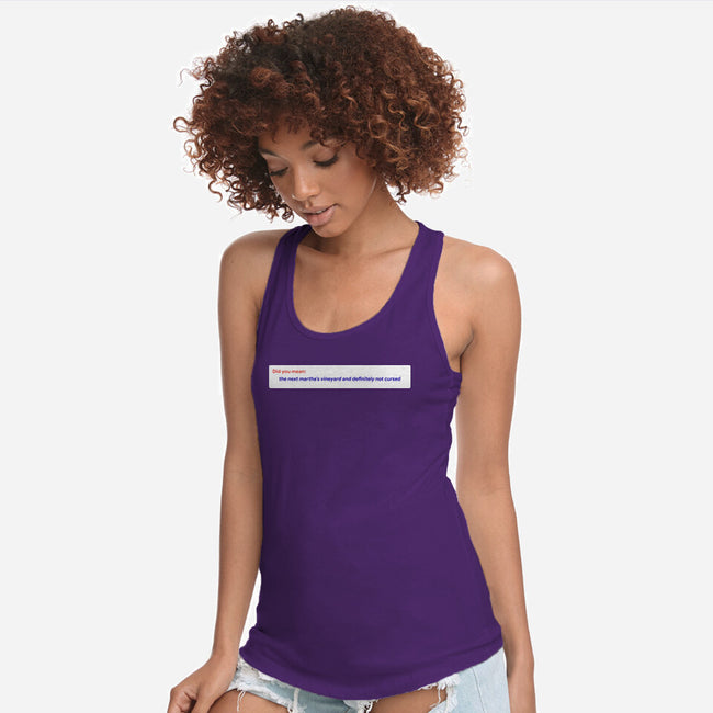 Did You Mean-Womens-Racerback-Tank-rocketman_art