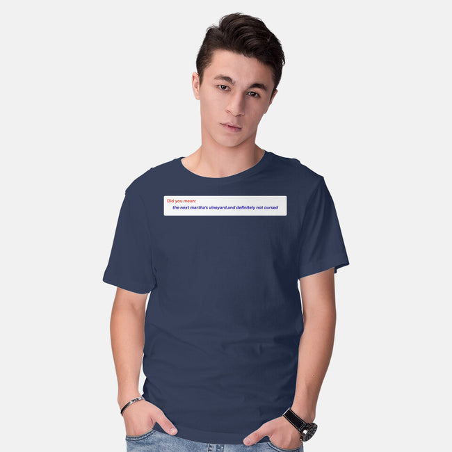 Did You Mean-Mens-Basic-Tee-rocketman_art