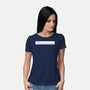 Did You Mean-Womens-Basic-Tee-rocketman_art