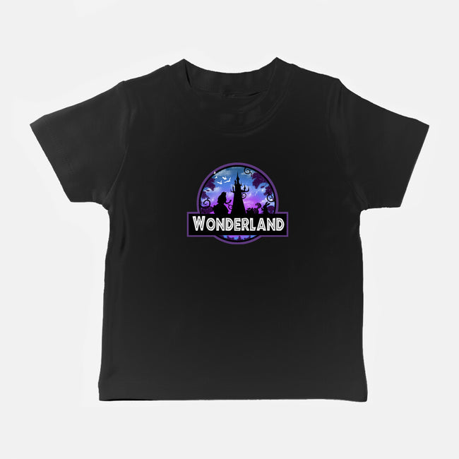 Visit Wonderland Park-Baby-Basic-Tee-dandingeroz