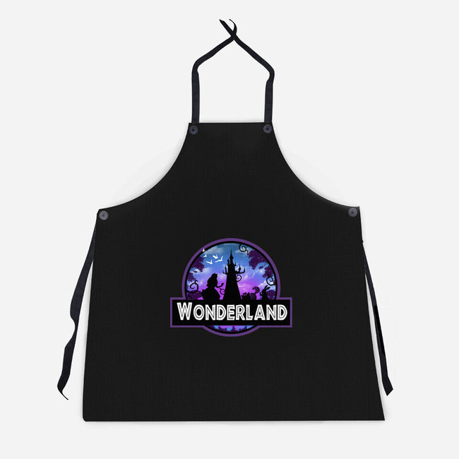 Visit Wonderland Park-Unisex-Kitchen-Apron-dandingeroz