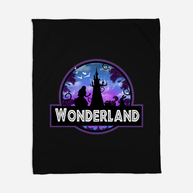 Visit Wonderland Park-None-Fleece-Blanket-dandingeroz