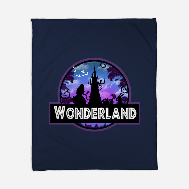 Visit Wonderland Park-None-Fleece-Blanket-dandingeroz