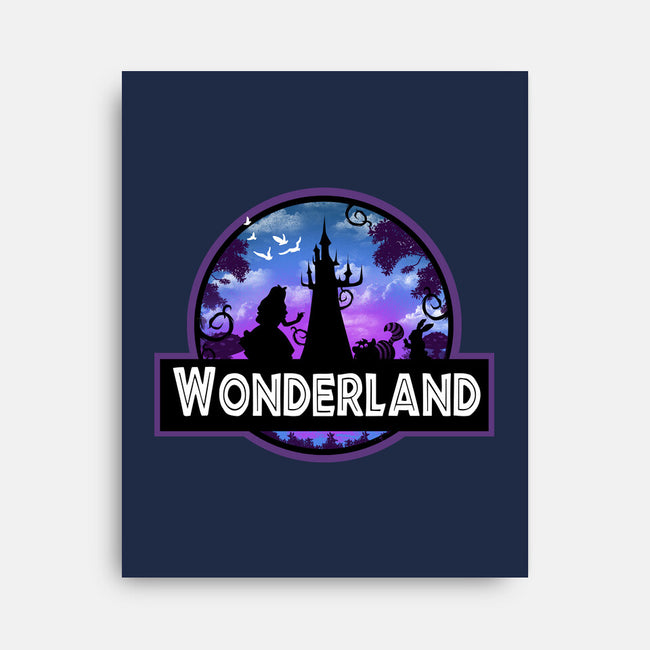 Visit Wonderland Park-None-Stretched-Canvas-dandingeroz