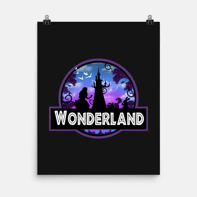 Visit Wonderland Park-None-Matte-Poster-dandingeroz