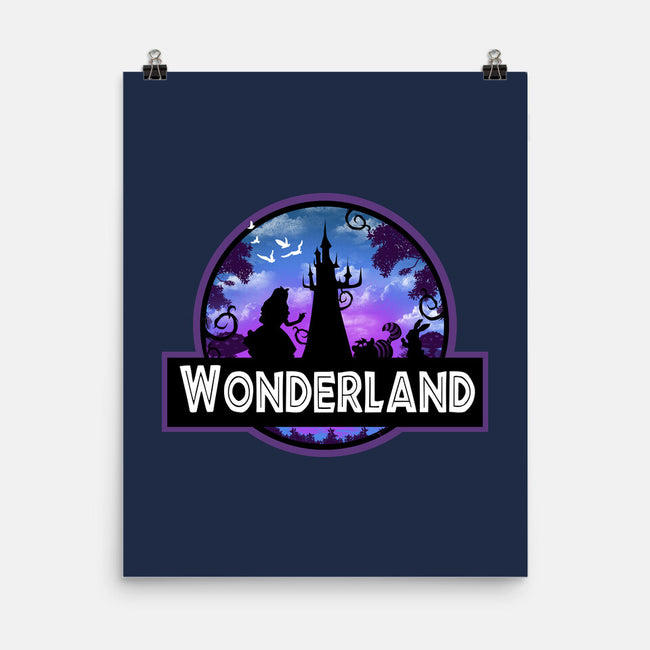 Visit Wonderland Park-None-Matte-Poster-dandingeroz