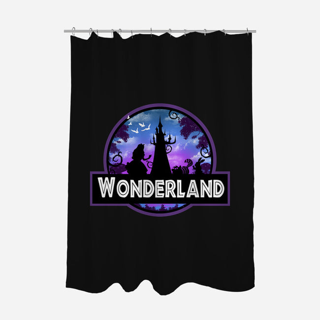 Visit Wonderland Park-None-Polyester-Shower Curtain-dandingeroz