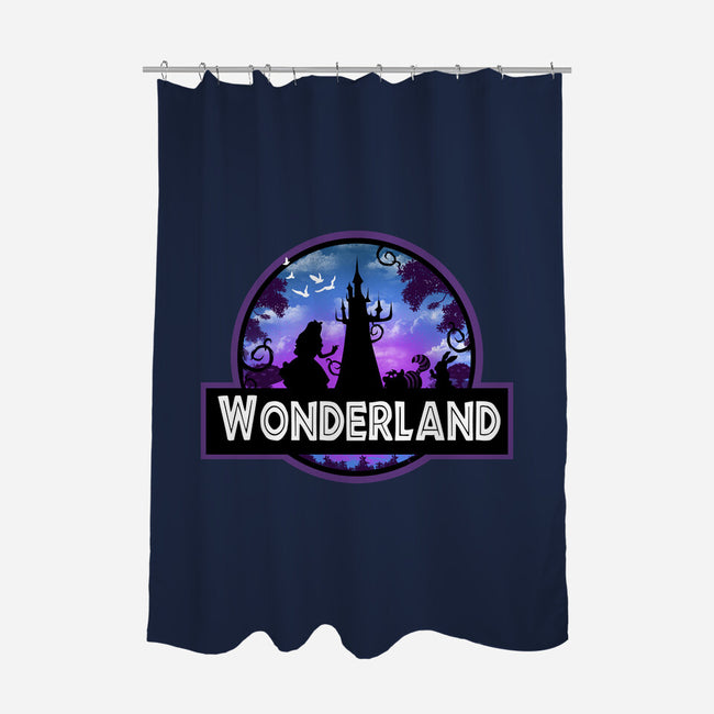 Visit Wonderland Park-None-Polyester-Shower Curtain-dandingeroz