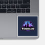 Visit Wonderland Park-None-Glossy-Sticker-dandingeroz