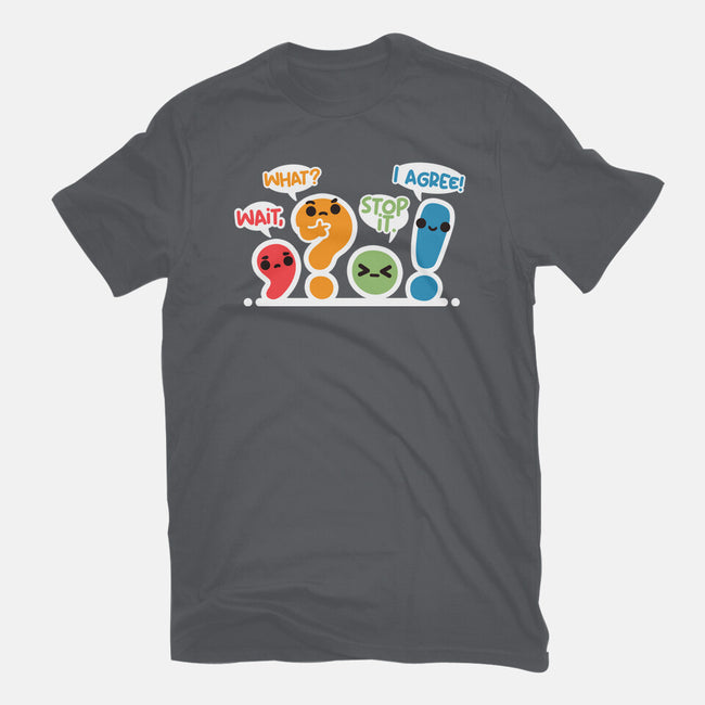 Punctuation Squad-Womens-Fitted-Tee-NemiMakeit