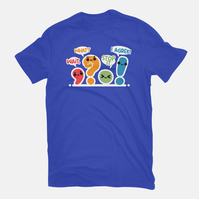 Punctuation Squad-Womens-Fitted-Tee-NemiMakeit
