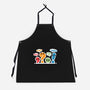 Punctuation Squad-Unisex-Kitchen-Apron-NemiMakeit