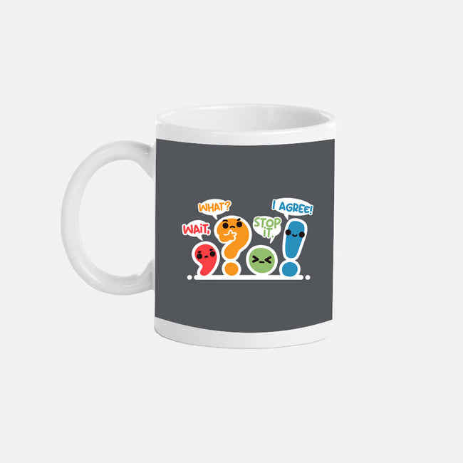 Punctuation Squad-None-Mug-Drinkware-NemiMakeit