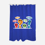 Punctuation Squad-None-Polyester-Shower Curtain-NemiMakeit