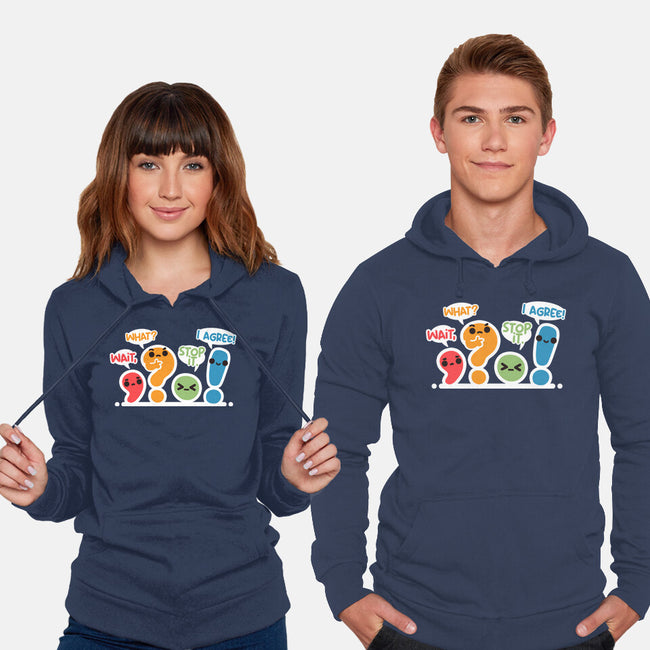 Punctuation Squad-Unisex-Pullover-Sweatshirt-NemiMakeit