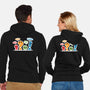 Punctuation Squad-Unisex-Zip-Up-Sweatshirt-NemiMakeit