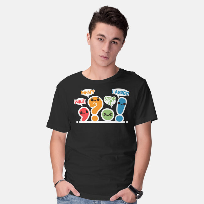 Punctuation Squad-Mens-Basic-Tee-NemiMakeit