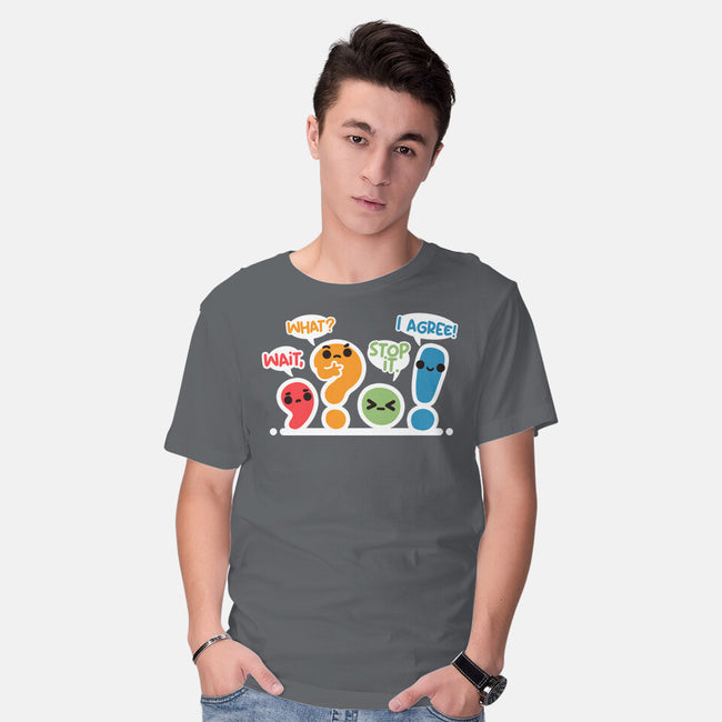 Punctuation Squad-Mens-Basic-Tee-NemiMakeit
