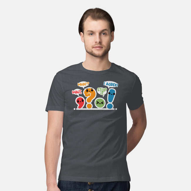Punctuation Squad-Mens-Premium-Tee-NemiMakeit