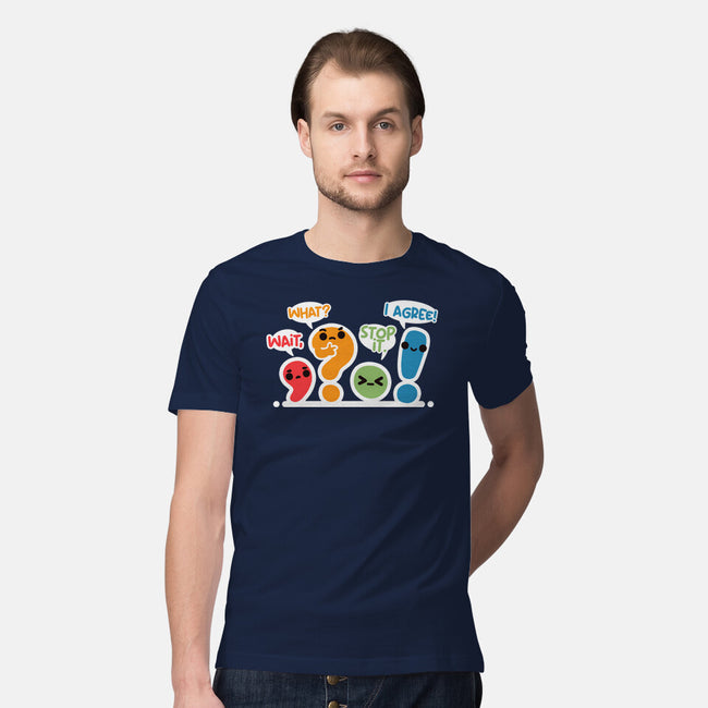 Punctuation Squad-Mens-Premium-Tee-NemiMakeit