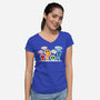 Punctuation Squad-Womens-V-Neck-Tee-NemiMakeit