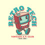 Retro Tech TV-None-Basic Tote-Bag-teesgeex