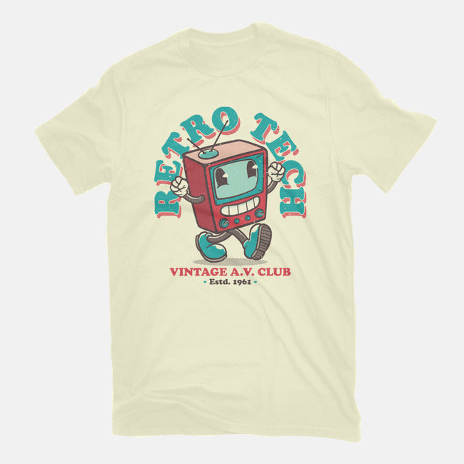 Retro Tech TV-Mens-Premium-Tee-teesgeex