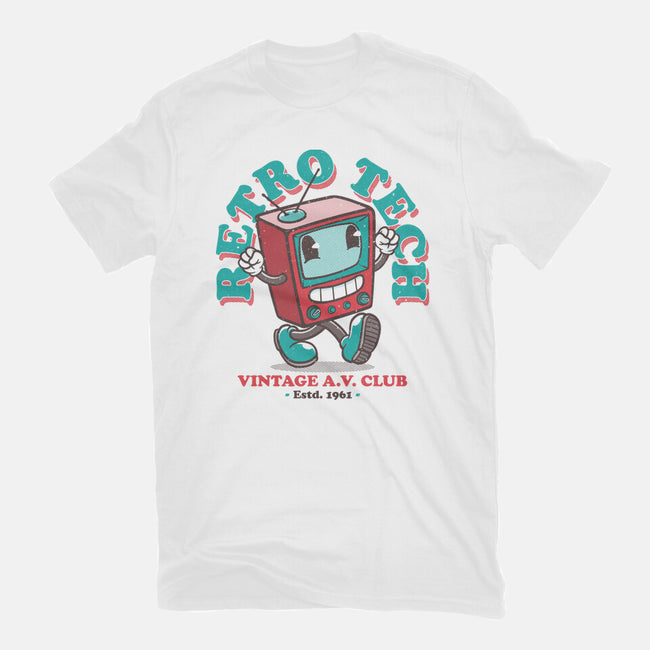Retro Tech TV-Mens-Premium-Tee-teesgeex