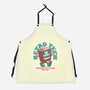 Retro Tech TV-Unisex-Kitchen-Apron-teesgeex