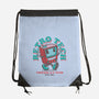Retro Tech TV-None-Drawstring-Bag-teesgeex